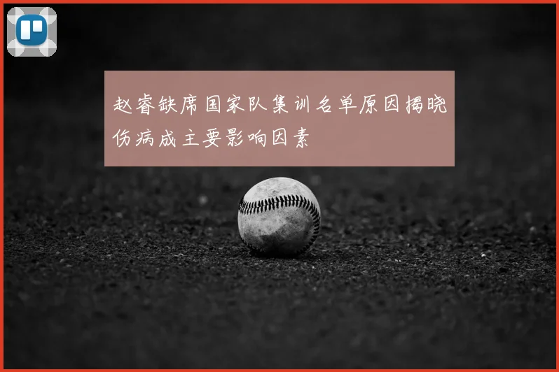 赵睿缺席国家队集训名单原因揭晓伤病成主要影响因素