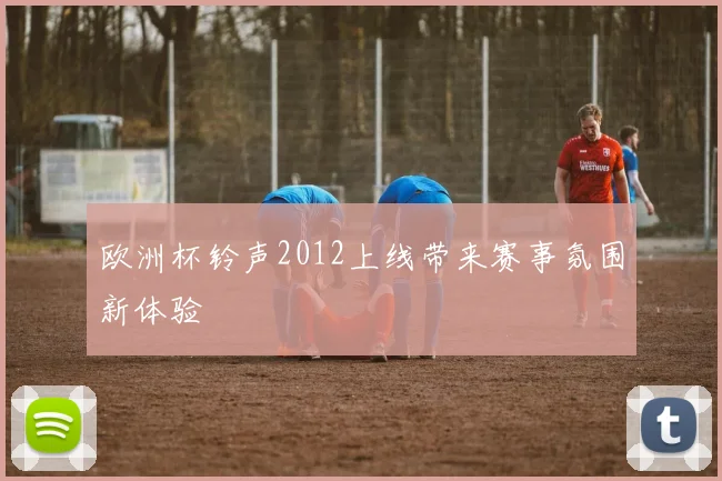 欧洲杯铃声2012上线带来赛事氛围新体验